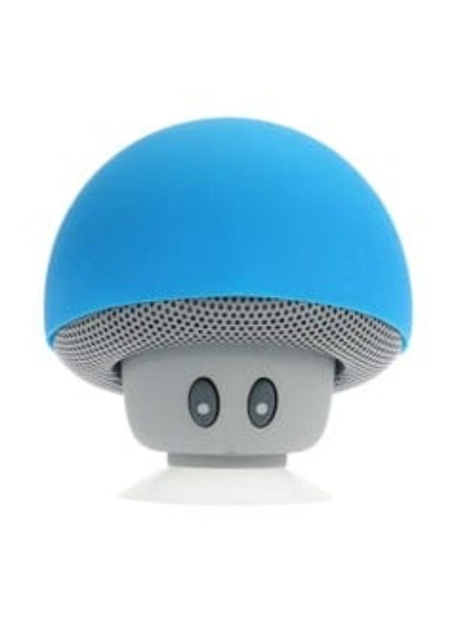 Mini Portable Bluetooth 3.0 Speaker with Noise Cancelling Subwoofer and Mobile Phone Holder - blue - Image 3