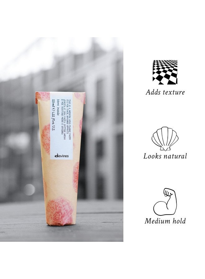 دافينز دافينيس، معجون مرن ذو ثبات متوسط، غير لاصق، ذو ملمس ناعم لتصفيف الشعر بمظهر مرن يدوم طويلاً، 4.23 أونصة سائلة. - Image 3