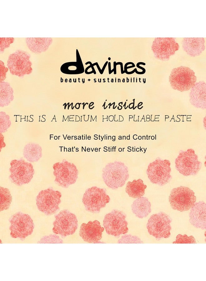 دافينز دافينيس، معجون مرن ذو ثبات متوسط، غير لاصق، ذو ملمس ناعم لتصفيف الشعر بمظهر مرن يدوم طويلاً، 4.23 أونصة سائلة. - Image 2