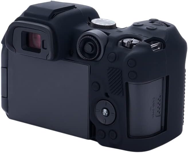 Rieibi EOS R7 Camera Case Silicone Case for Canon eos r7 Digital Camera Protective Cover Silicone for Canon r7  Black - Image 5
