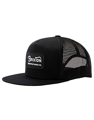 Brixton Men's Grade MESH Cap, Black/Black, O/S - Image 4