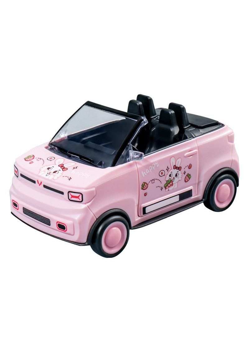 Y&D Children's Cartoon Mini Convertible Model Inertial Sports Car Toy - Image 1