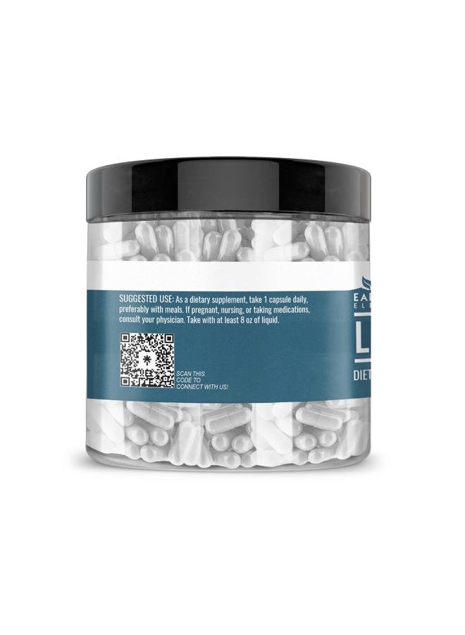 earthborn elements L-Histidine 200 Capsules, Pure & Undiluted, No Additives - Image 3