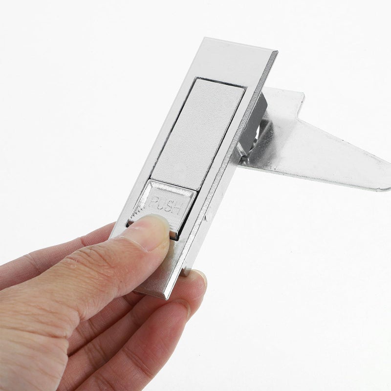 Push Button Cabinet Door Lock No Key Needed for Office and Home Use - Image 5