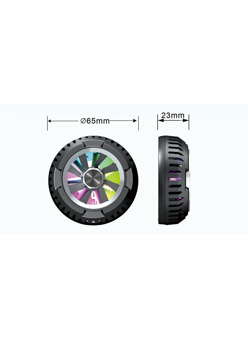 Magnetic Mobile Phone Cooler – Semiconductor Cooling Fan with LCD Display, 3 Modes, for iPhone 12–16, iPad & Android – Instant Gaming Radiator - Image 2