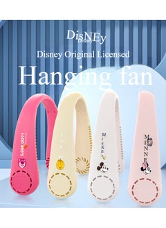 Disney DisneyNeck Air Conditioner, LED Display Neck Fan,with borneol Cooling Airflow Bladeless USB Neck Fans Portable Recharge with 5 Speeds, Upgraded Air Volume, for Travel, Outdoor, Sports  - Image 2