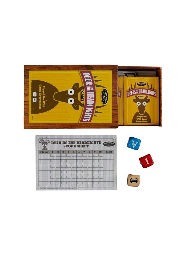 Front Porch Classics Deer In The Headlights The Card & Dice Game played by Wild Game Everywhere for Ages 5 and Up - Image 3