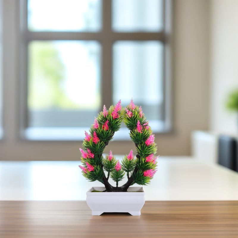 🌱 شجرة بونساي صناعية مزينة للزينة الداخلية بتصميم واقعي مجموعة - Image 5