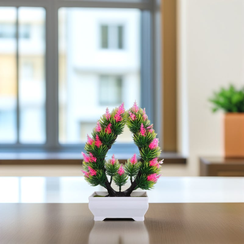 🌱 شجرة بونساي صناعية مزينة للزينة الداخلية بتصميم واقعي مجموعة - Image 4