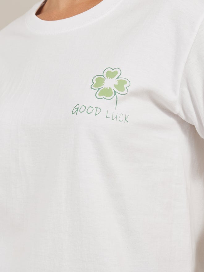 Styli Graphic Print Short Sleeve Oversized T-Shirt - Image 5