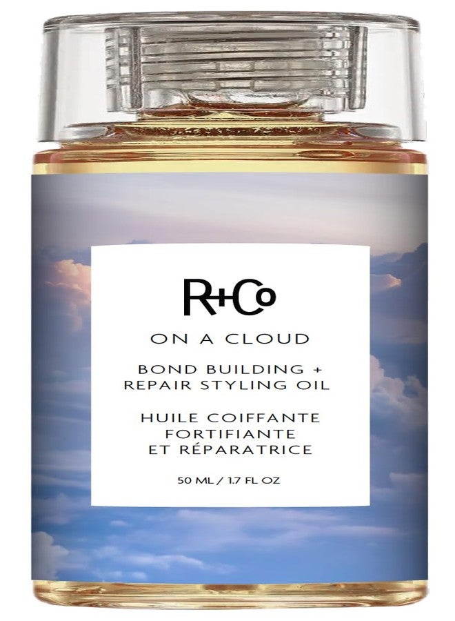 R+Co On a Cloud Bond Building Repair + Styling Oil - Lightweight Silicone-Free Hair Oil for Frizz Control, Shine, Heat & UV Protection - Strengthens & Repairs All Hair Types - 1.4 Fl Oz / 41 mL - Image 1