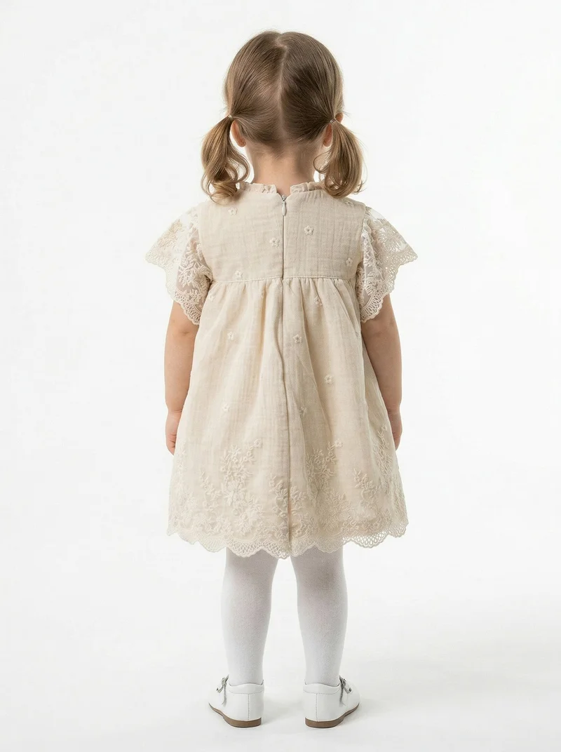 توب جيرل فستان صيفي للبنات من 6 إلى 36 شهرًا 5220