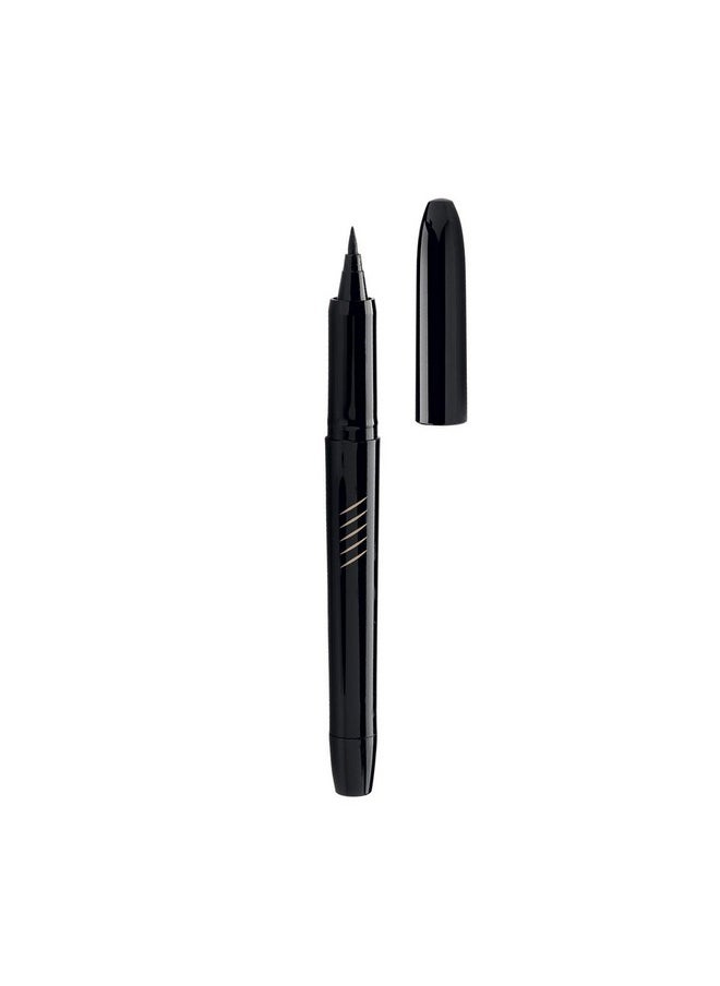 RADIANT PROFESSIONAL MAKE UP / HELLENICA - Radiant Professional Lineproof Eye Line Pen Eyeliner With Flexible Tip Pen For A Long Lasting And Precise Outline Smudge Proof Waterproof Liquid Black Eyeliner For Intense Black Color0.034Oz - Image 1