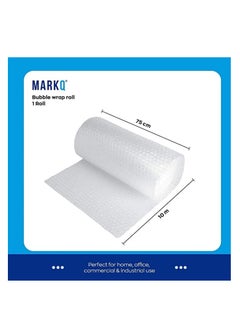 MARKQ Bubble Wrap Roll, 75 cm x 10 m Air Bubble Cushioning Wrap for Packaging, Shipping Mailing Packing and Moving Supplies  - Image 2