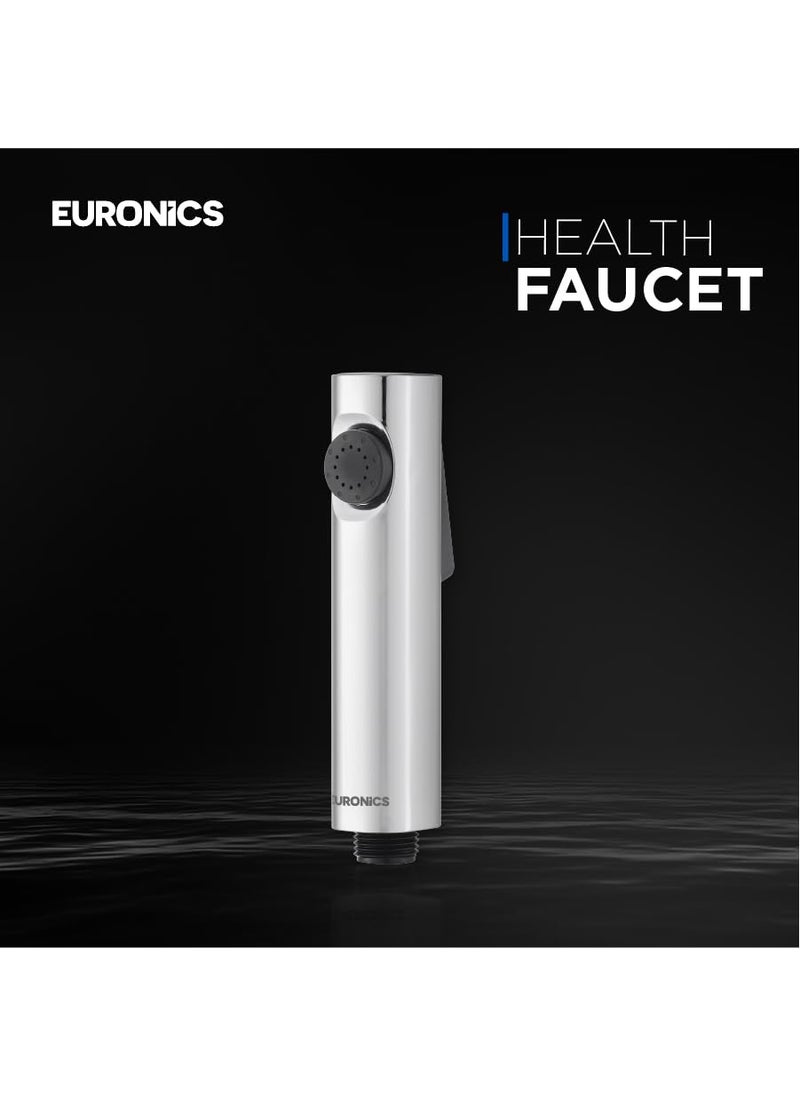 EURONICS - EURONICS Heavy Duty ABS Health Faucet with HeatResistant TouchClean Nozzles Corrosion RustResistant Lightweight Durable - Image 1