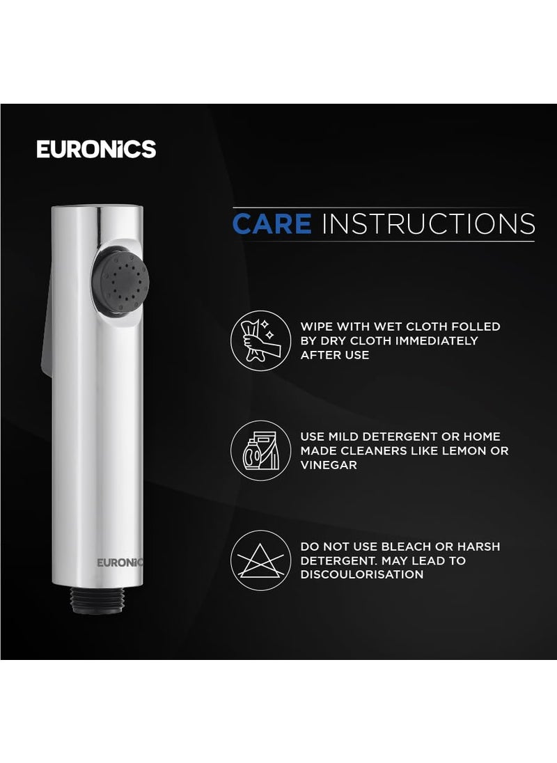 EURONICS - EURONICS Heavy Duty ABS Health Faucet with HeatResistant TouchClean Nozzles Corrosion RustResistant Lightweight Durable - Image 1