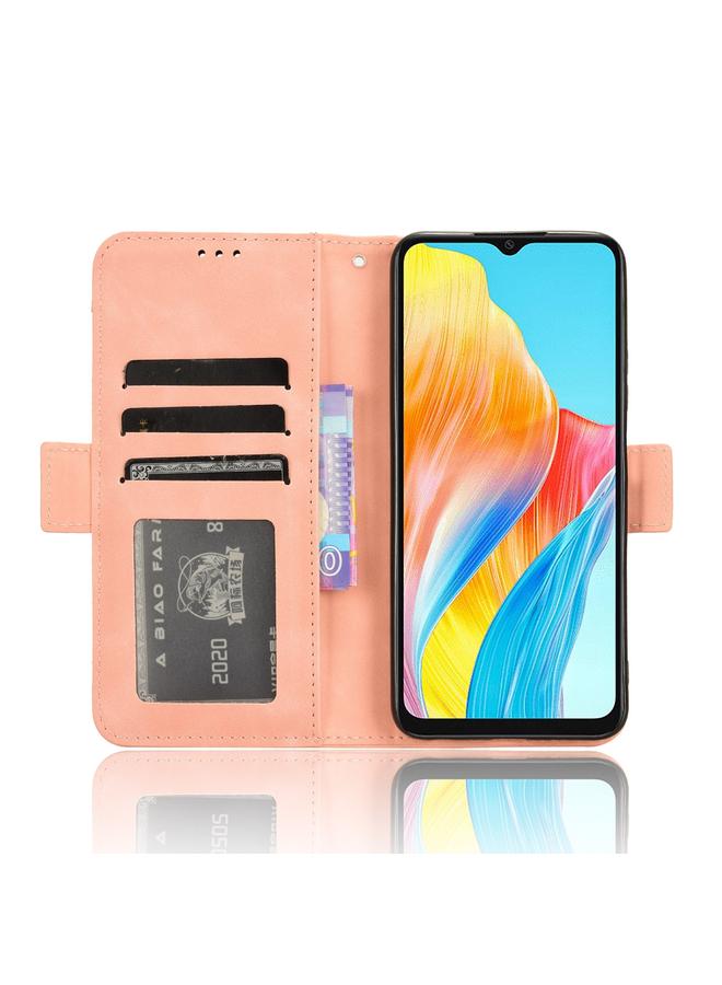 S-TOP Case For OPPO A38 4G / A18 4G Skin Feel Calf Texture Card Slots Leather Phone Case - Image 5