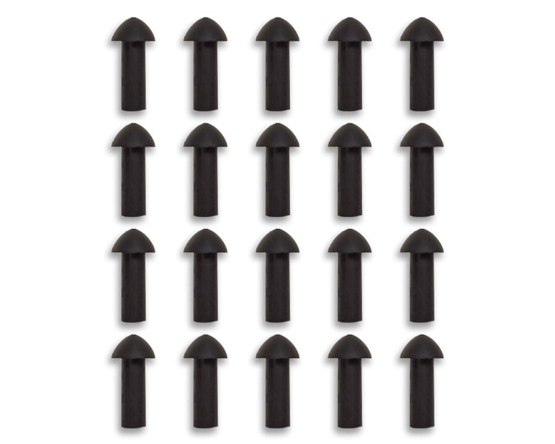 Stop & Go Stop Go 6075 Mushroom Plugs Tire Repair for Punctures and Flats 1 Length x 716 Shaft Diameter 20 Pack Plugs Only - Image 2