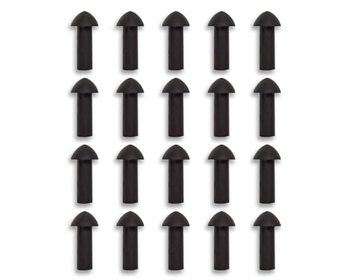 Stop & Go Stop Go 6075 Mushroom Plugs Tire Repair for Punctures and Flats 1 Length x 716 Shaft Diameter 20 Pack Plugs Only - Image 1
