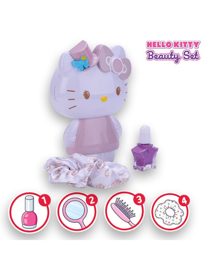 Hello Kitty Beauty Set for Kids Cute Pretend Makeup Play Kit - Image 2