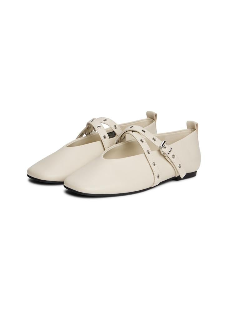 TOMMY JEANS Leather Maryjane Ballerina - Image 3