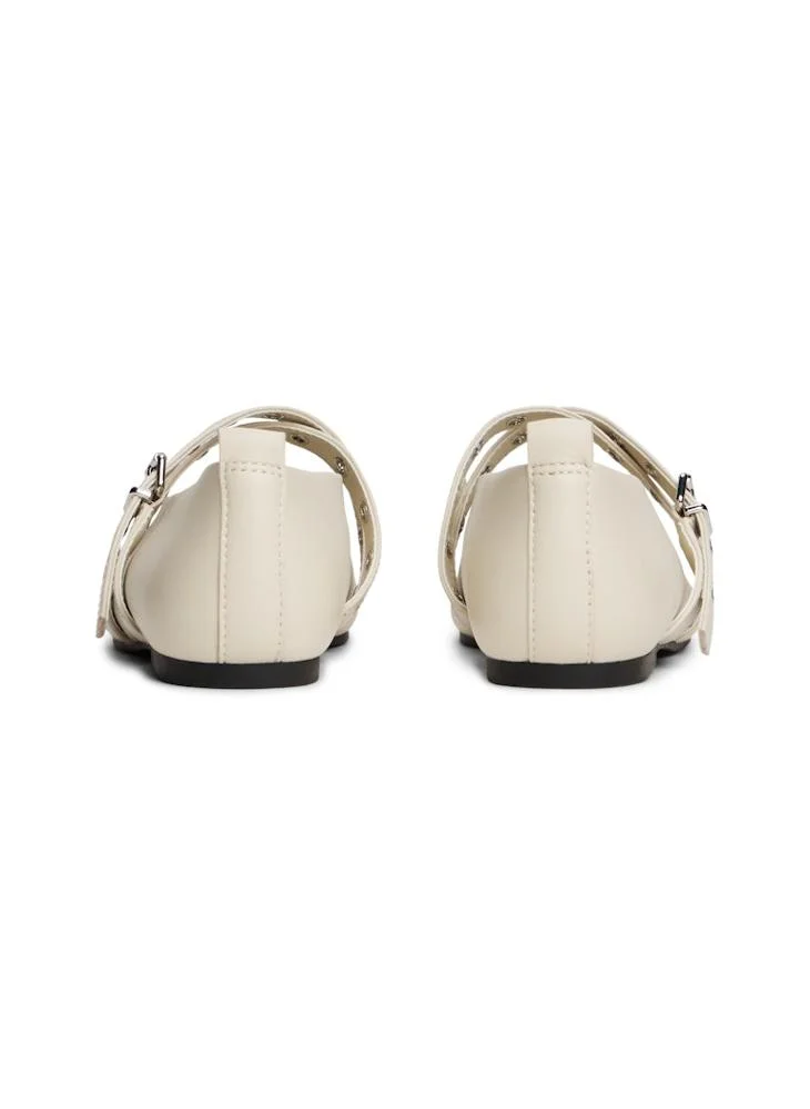 TOMMY JEANS Leather Maryjane Ballerina
