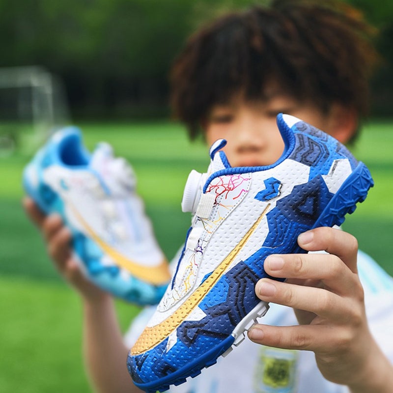 Tf Broken Nail Children'S Football Shoes Boys Primary School Football Shoes Women'S Knob Yuanyang Girls Football Training Shoes - Image 2