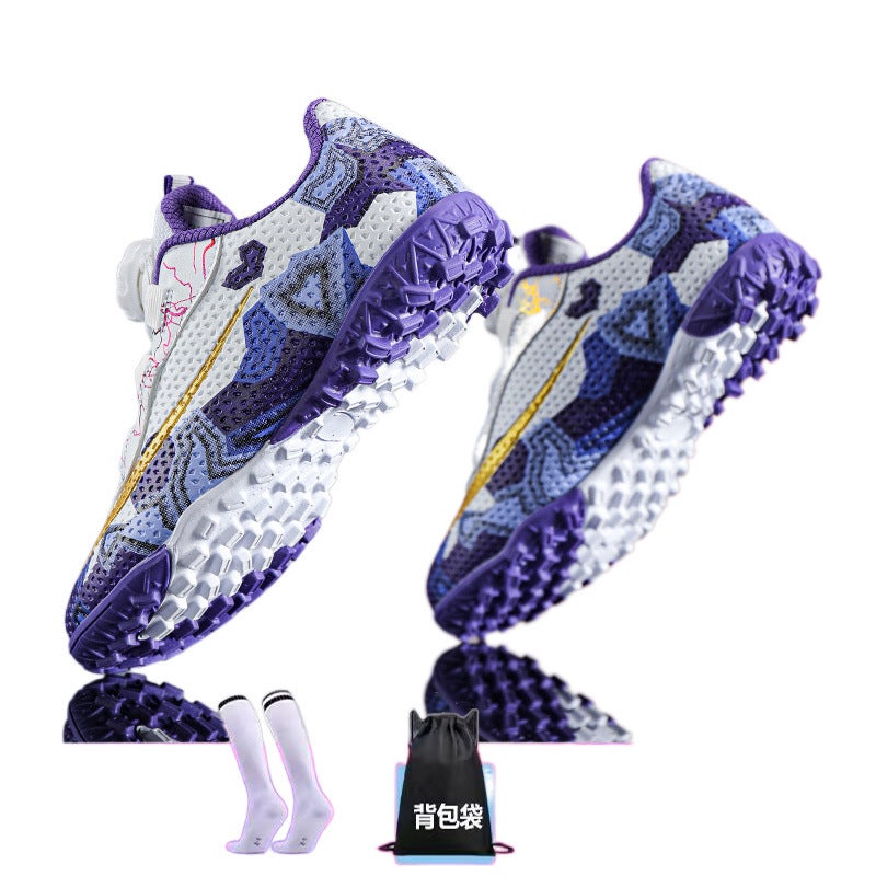 Tf Broken Nail Children'S Football Shoes Boys Primary School Football Shoes Women'S Knob Yuanyang Girls Football Training Shoes - Image 5