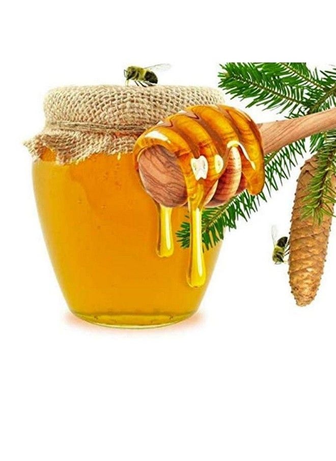 AISIBO - 12 Pack 3 Inch Wood Honey Dippers Sticks Mini Honey Dipper Stirrer For Honeycomb Jar Dispense Drizzle - Image 1