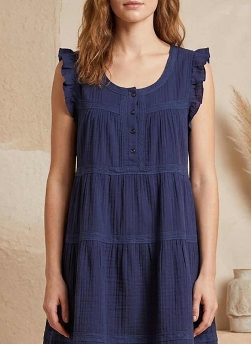 Alaya Women   Cotton Frock Top -AL3711 - Image 4
