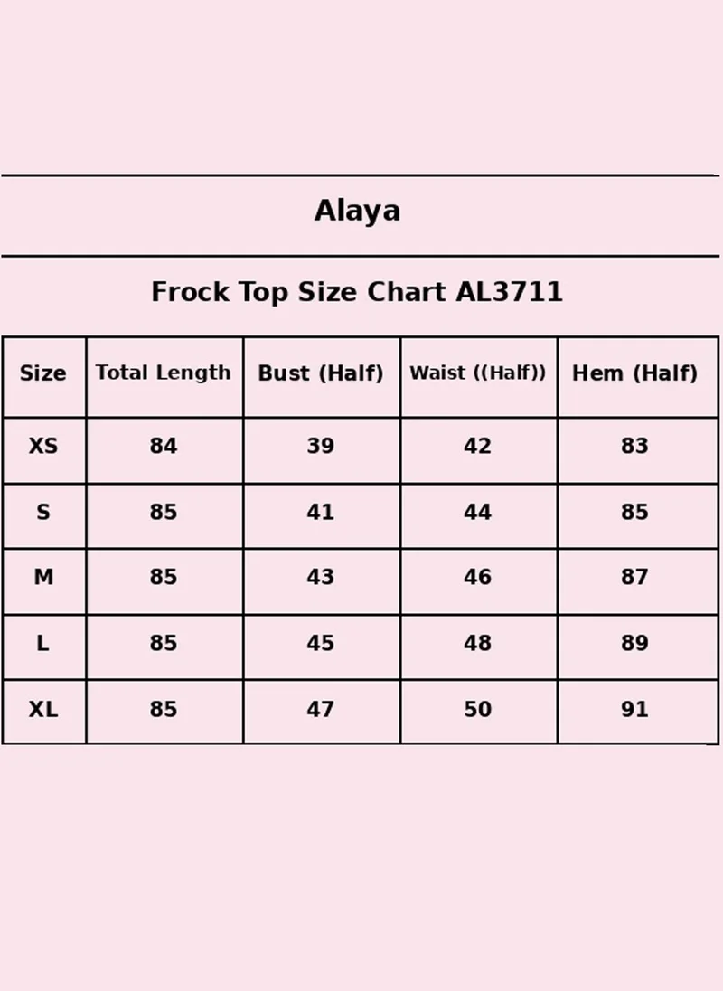 Alaya navy blue Women   Cotton Frock Top -AL3711 for Women | Best Price UAE