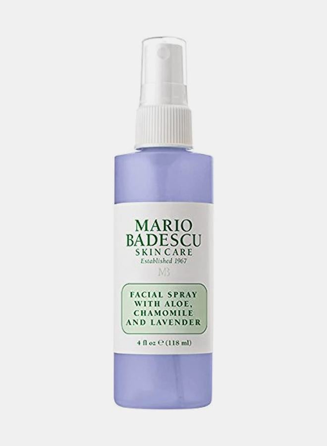 MARIO BADESCU Facial Spray with Aloe, Chamomile and Lavender, 118ml, 4 Fl Oz - Image 1