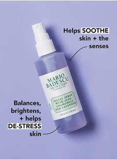 MARIO BADESCU Facial Spray with Aloe, Chamomile and Lavender, 118ml, 4 Fl Oz  - Image 3