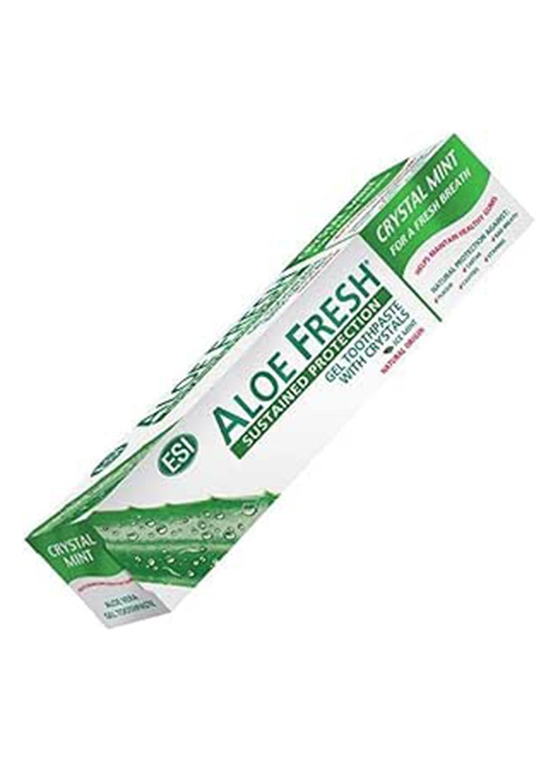 اي اس آي معجون أسنان جل الألوة فيرا للحماية المستمرة من الألوة فيرا مع بلورات-100 مل - Image 1
