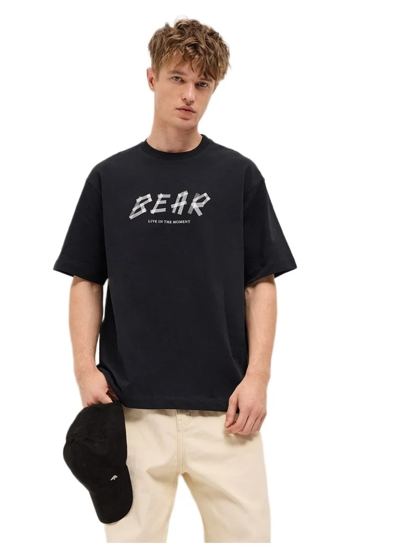 THE BEAR HOUSE Men’s Cotton T-Shirt – Soft, Breathable & Comfortable, Perfect for Casual Wear, Ideal for Everyday & Summer