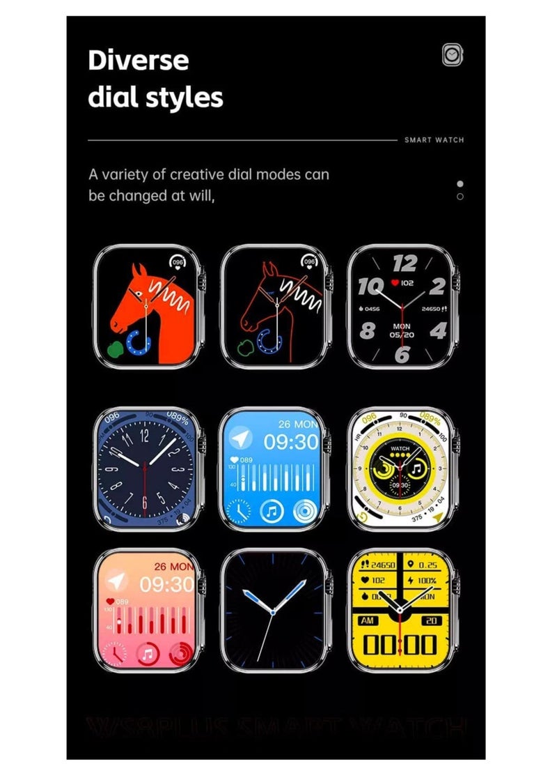 Generic - New S8 Ultra Max Smartwatch Series 8 S8 Smart Watch Ultra AI Voice Smart Watch 2.0inch Bluetooth Call Wriless Charging Watch 8 Ultra - Image 1