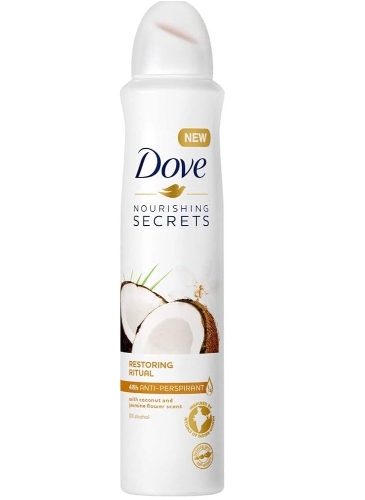 Dove Dove Deodorant Spray – Coconut Scent – 250ml 