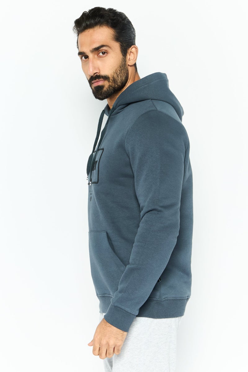 Hurley Men Sportswear Fit Long Sleeve Outdoor Hoodies, Dark Grey - Image 3