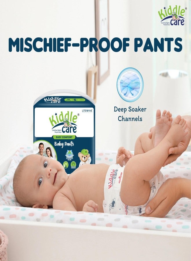Kiddle Care Easy Comfort Baby Diaper Pants | Extra Large (XL) | 12-18 Kg | 54 Pieces | Up to 12 Hours Protection, Prevents Leakage, Wetness Indicator Breathable Comfy Fit Keeps Baby Dry All Day - Image 3