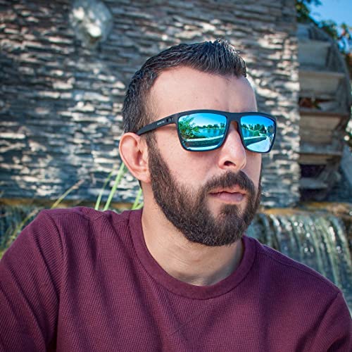 ZENOTTIC Polarized Sunglasses for Men Lightweight TR90 Frame UV400 Protection Square Sun Glasses - Image 5