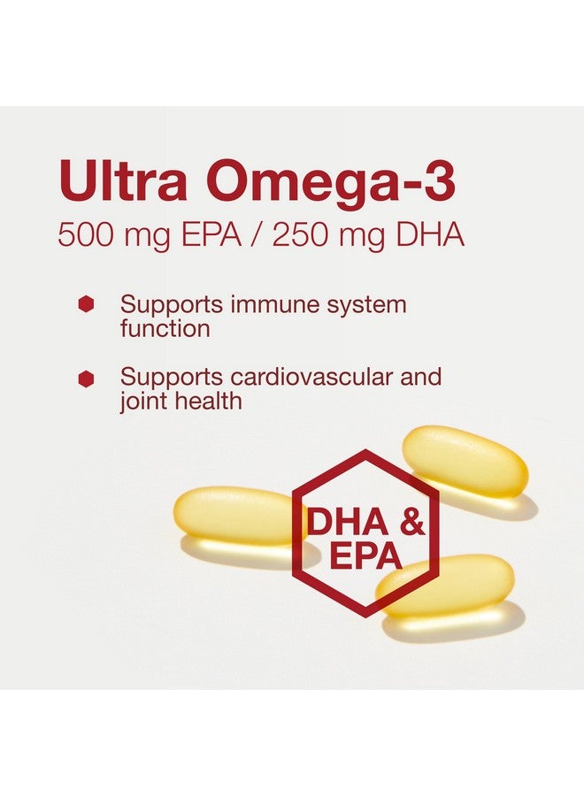 Protocol For Life Balance Protocol Ultra Omega-3-500mg EPA & 250mg DHA - Fish Oil for Brain Support, Heart & Nervous System Health* - EPA DHA Omega Supplement - Non-GMO & Halal - 180 Softgels - Image 3