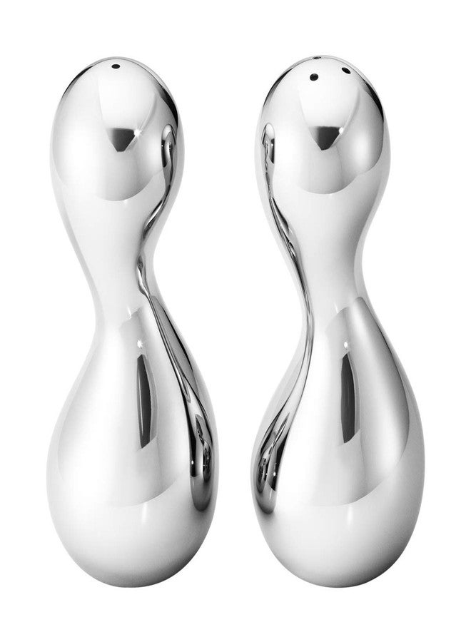 Georg Jensen جورج جنسن كوبرا ملح وفلفل هزاز، ستانلس ستيل - Image 1