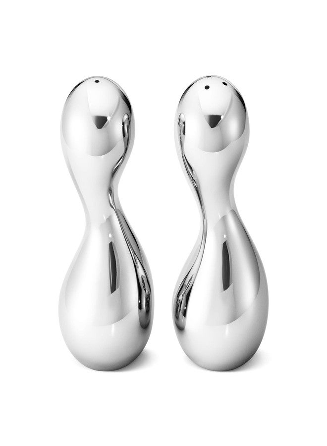 Georg Jensen جورج جنسن كوبرا ملح وفلفل هزاز، ستانلس ستيل - Image 2