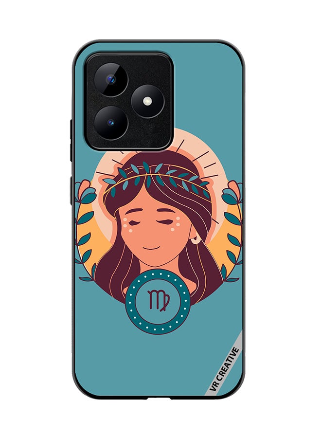 VR CREATIVE Protective Case Cover For Realme C53 Virgin Zodiac Signs Design Multicolour - Image 1