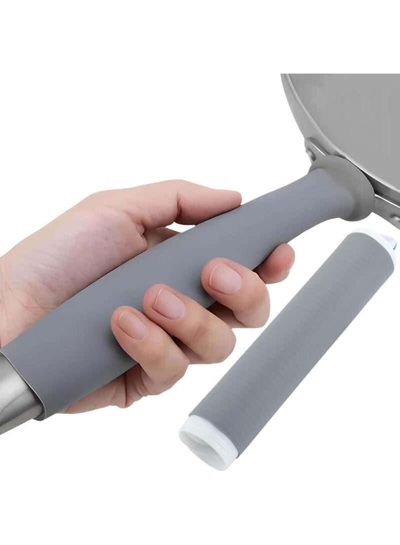 Heat-Resistant Silicone Pot Handle Cover – Non-Slip, Heat Insulation Grip Sleeve for Frying Pans and Cookware – Safe and Comfortable Silicone Handle Holder (1 Piece) - Image 3