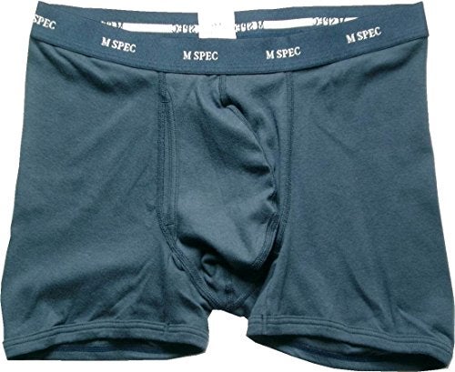 MSPEC Men's Boxer Briefs 3D-Crotch Breathable/Comfortable MS-01 Navy Blue XXL - Image 4