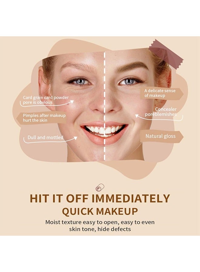 OCHEAL CC+ Color Correcting Cream, Full Coverage Foundation with SPF 50+ Whitening Sunscreen, Color Correcting and Brightening Face Cream, Skin Tone Adjusting Concealer CC Cream, 30g - Image 5