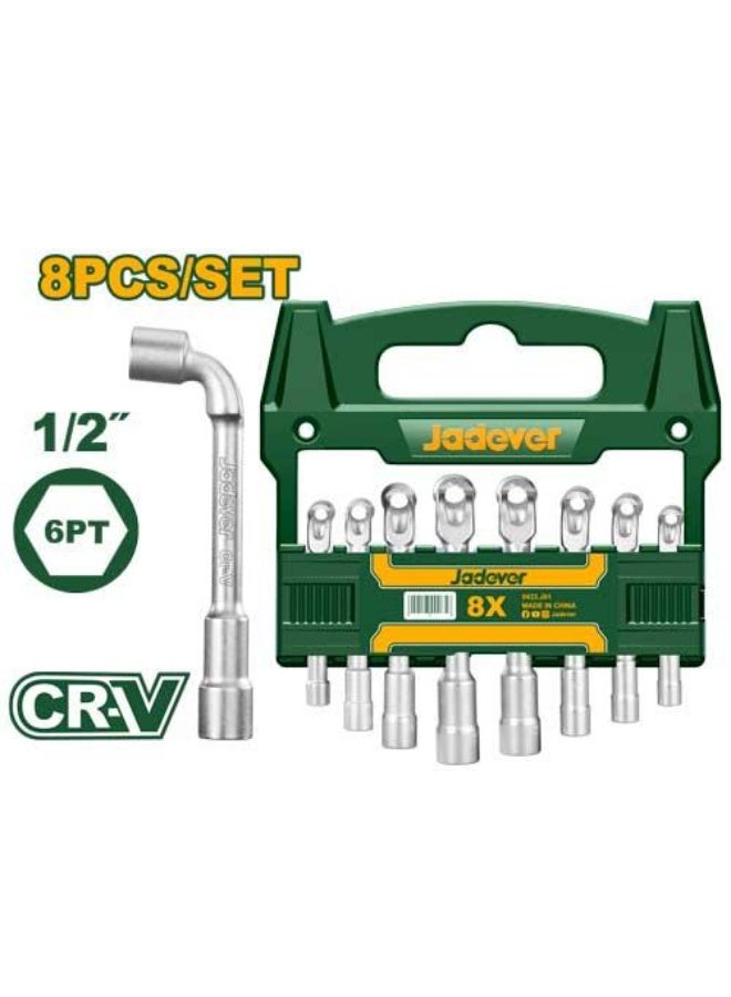 Jadever L-angled socket wrench set JDTH4208 - Image 1