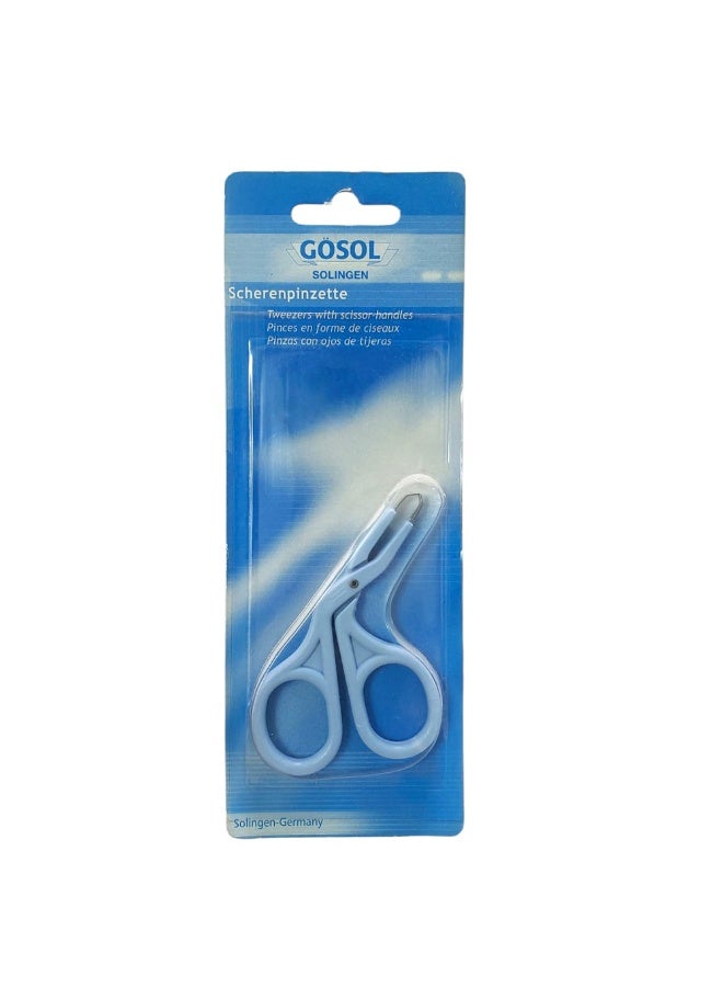 Tweezers With Scissor-Handles