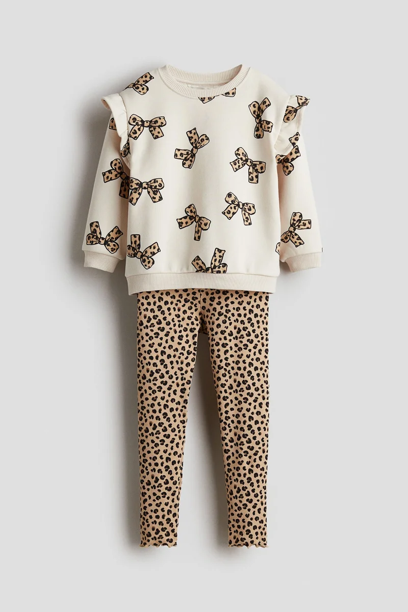 H&M 2-piece sweatshirt and leggings set